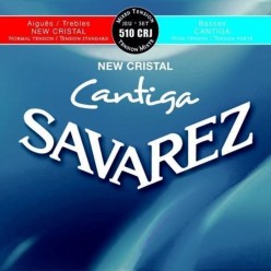 Savarez 7165359 Struny do gitary klasycznej New Cristal Cantiga